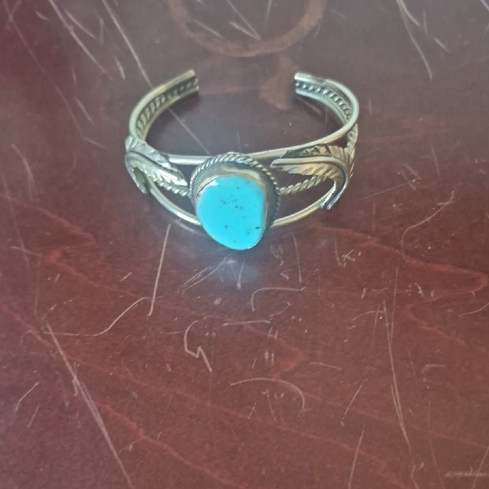 Turquoise Silver Women's Bracelet